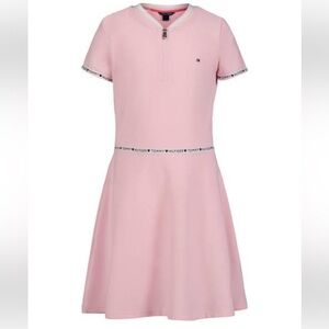 Tommy Hilfiger Light Pink Short Sleeve Polo Dress. Size Kid’s 7.